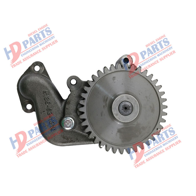 Bơm dầu động cơ 6D105 PC200-3 6136-52-1210 6136-52-1100 Thích hợp cho các bộ phận động cơ Diesel KOMATSU