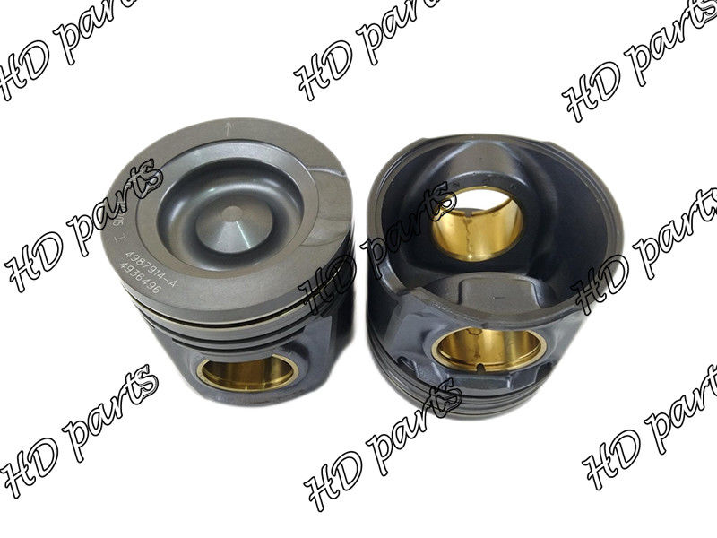 8.9L 6LTAA ISB6.7 ISB6.7L Tay áo bằng đồng dát Động cơ Pít-tông Phần 4987914 4936496 Dành cho Cummins