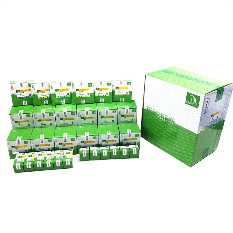 6BD1 Bộ máy pít-tông Liner Cylinder Rign 1-11261118-0 1-12111777-0 5-12121055-0 Cho động cơ thợ đào Isuzu