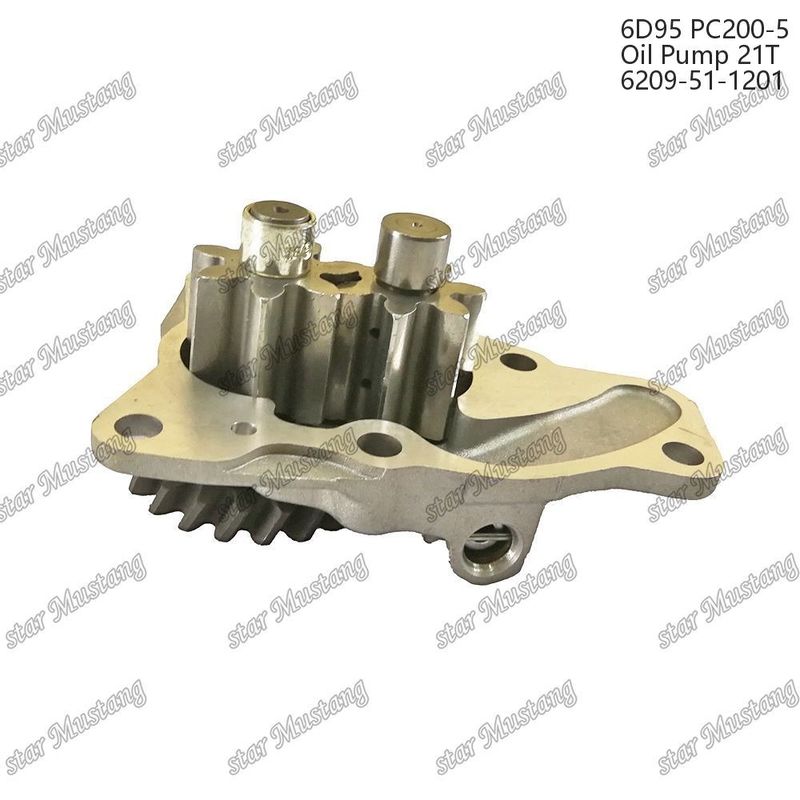 6d95 Pc200-5 Máy bơm dầu động cơ 6209-51-1201 Thích hợp cho các bộ phận động cơ diesel Komatsu