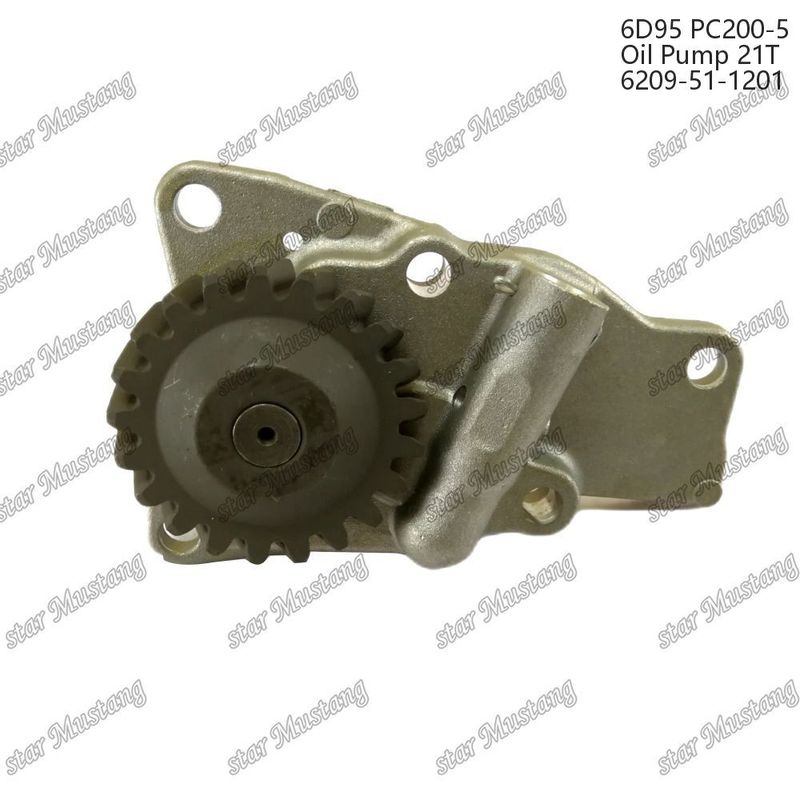 6d95 Pc200-5 Máy bơm dầu động cơ 6209-51-1201 Thích hợp cho các bộ phận động cơ diesel Komatsu