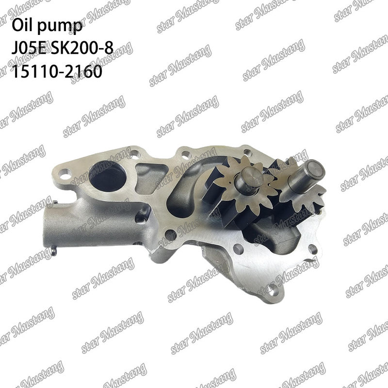 J05E SK200-8 SK210LC-8 SK250-8 SK260LC-8 Bơm dầu động cơ Diesel 15110-2160 15110-2160A cho Hino