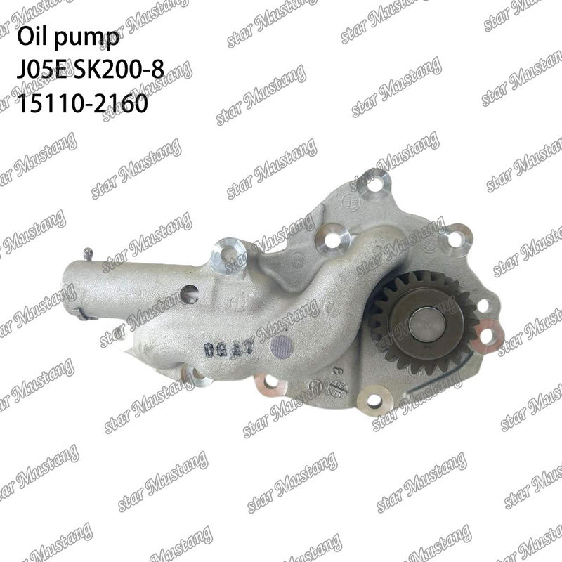 J05E SK200-8 SK210LC-8 SK250-8 SK260LC-8 Bơm dầu động cơ Diesel 15110-2160 15110-2160A cho Hino