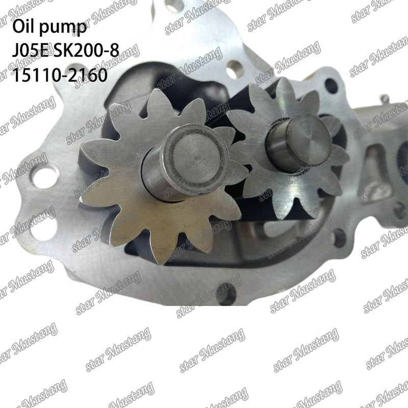 J05E SK200-8 SK210LC-8 SK250-8 SK260LC-8 Bơm dầu động cơ Diesel 15110-2160 15110-2160A cho Hino