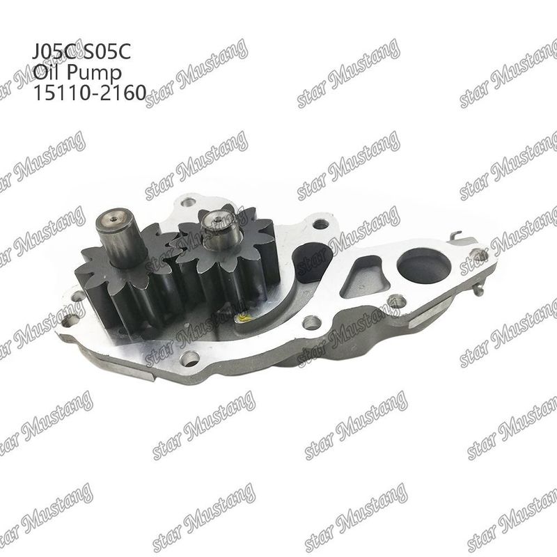 J05C S05C SK200-8 SK210-8 SK250-8 SK260-8 SK260-8E Máy bơm dầu 15110-2160 Đối với các bộ phận sửa chữa động cơ Hino
