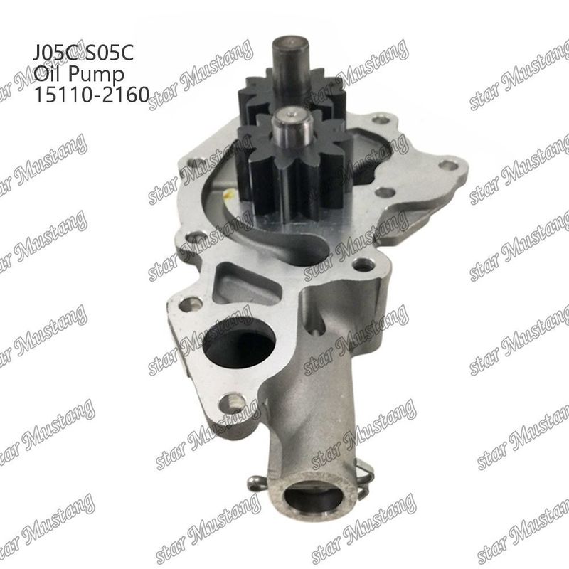 J05C S05C SK200-8 SK210-8 SK250-8 SK260-8 SK260-8E Máy bơm dầu 15110-2160 Đối với các bộ phận sửa chữa động cơ Hino