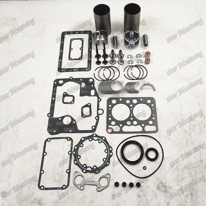 Z500 Overhaul Rebuild Kit Cylinder Liner Piston với Pin Kit Valve Seat Guide Valve Gasket Kit cho động cơ Kubota