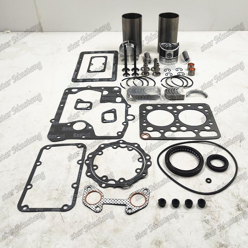 Z500 Overhaul Rebuild Kit Cylinder Liner Piston với Pin Kit Valve Seat Guide Valve Gasket Kit cho động cơ Kubota