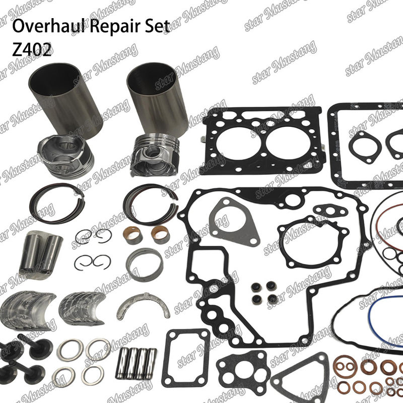 Z402 Overhaul Rebuild Kit Cylinder Liner Piston With Pin Kit Valve Seat Valve Guide Gasket Kit Cho động cơ Kubota