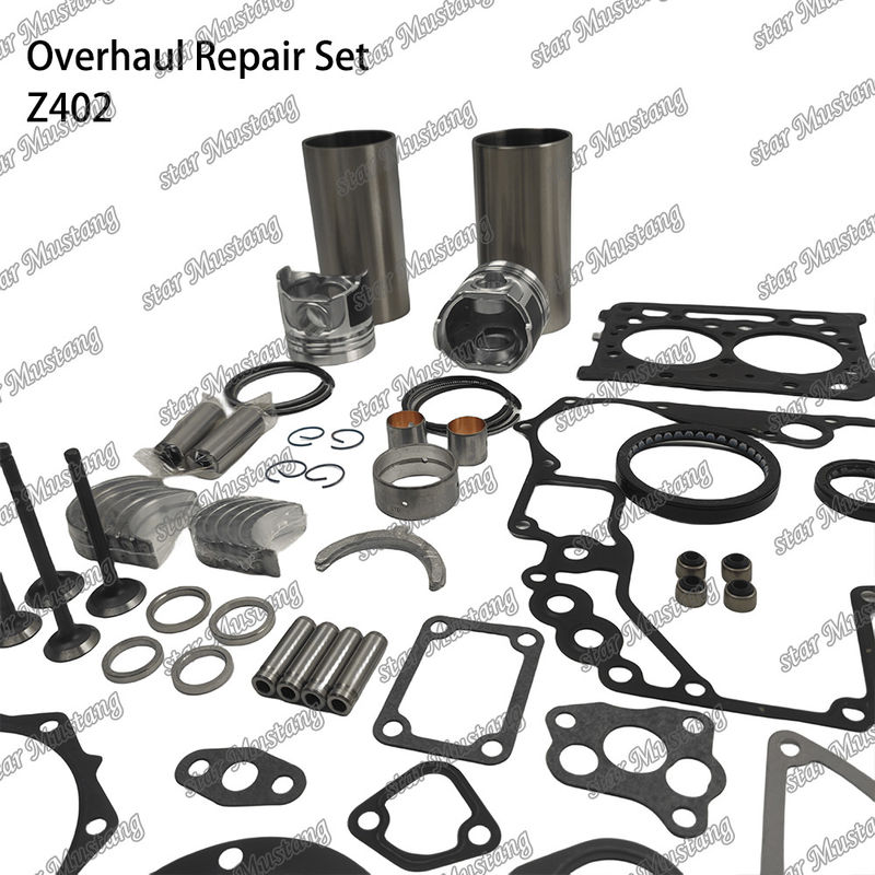 Z402 Overhaul Rebuild Kit Cylinder Liner Piston With Pin Kit Valve Seat Valve Guide Gasket Kit Cho động cơ Kubota