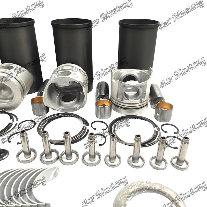 W04DT Sửa chữa xây dựng lại bộ máy xi lanh Liner Piston với Pin Kit Valve Seat Valve Guide Gasket Kit cho động cơ Hino
