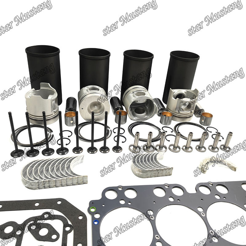 W04DT Sửa chữa xây dựng lại bộ máy xi lanh Liner Piston với Pin Kit Valve Seat Valve Guide Gasket Kit cho động cơ Hino