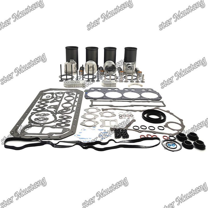 W04DT Sửa chữa xây dựng lại bộ máy xi lanh Liner Piston với Pin Kit Valve Seat Valve Guide Gasket Kit cho động cơ Hino