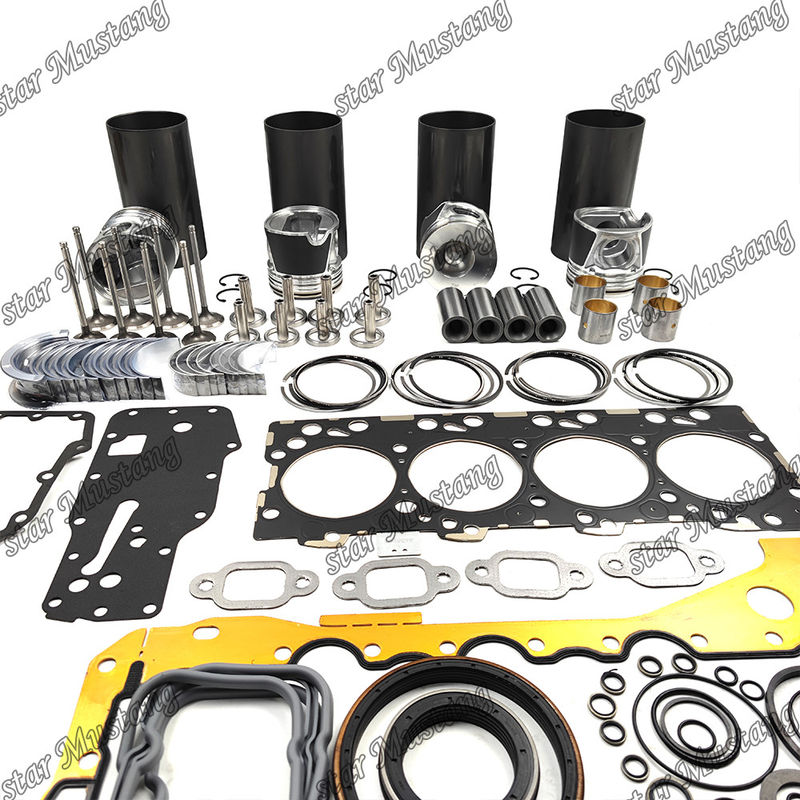 S4D104-1 F4GE Sửa chữa xây dựng lại bộ lọc xi lanh Piston với Pin Kit Valve Seat Valve Guide Gasket Kit Cho Komatsu