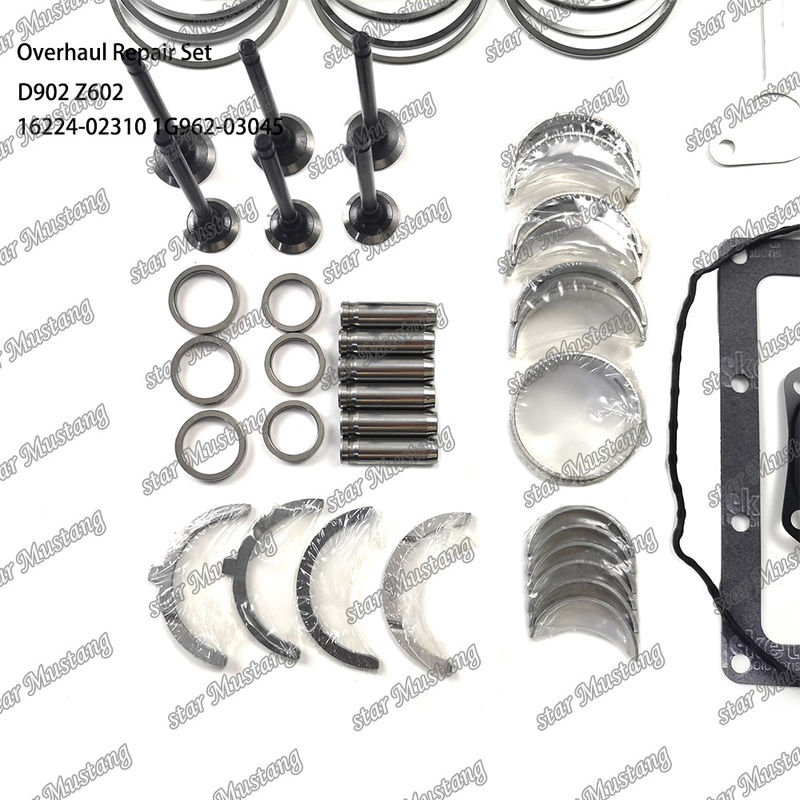 Z602 D902 Bộ sửa chữa tổng quát Bộ lọc xi lanh Bộ máy píton Bộ dán 16224-02310 1J094-21770 1G962-03045 Cho Doosan