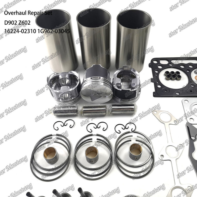 Z602 D902 Bộ sửa chữa tổng quát Bộ lọc xi lanh Bộ máy píton Bộ dán 16224-02310 1J094-21770 1G962-03045 Cho Doosan
