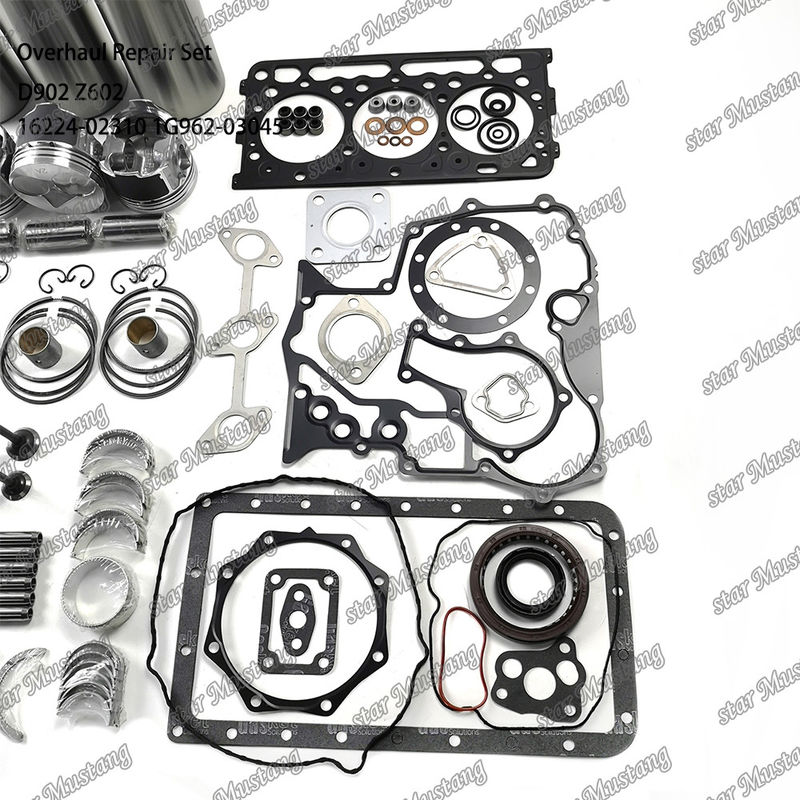 Z602 D902 Bộ sửa chữa tổng quát Bộ lọc xi lanh Bộ máy píton Bộ dán 16224-02310 1J094-21770 1G962-03045 Cho Doosan