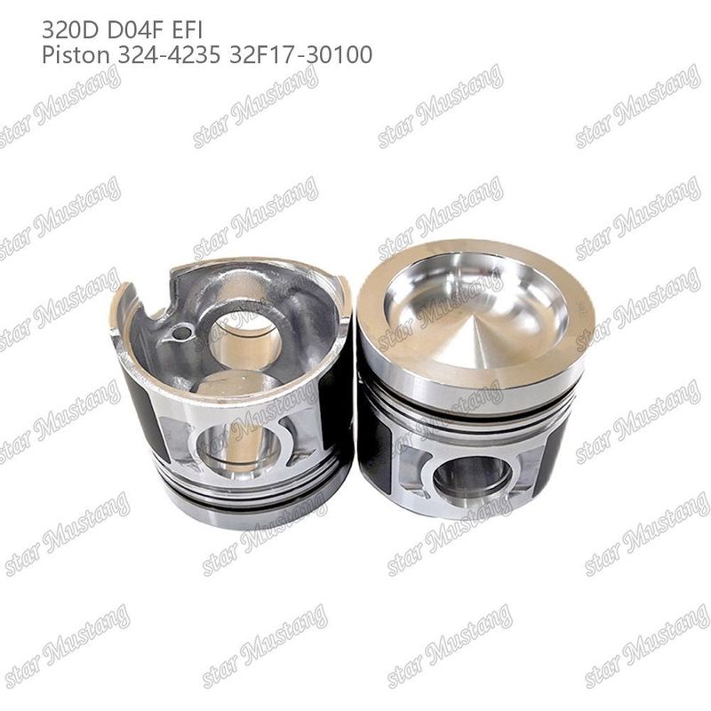 Piston 320D D04F EFI 324-4235 32F17-30100 Đối với các bộ phận động cơ diesel của Caterpillar