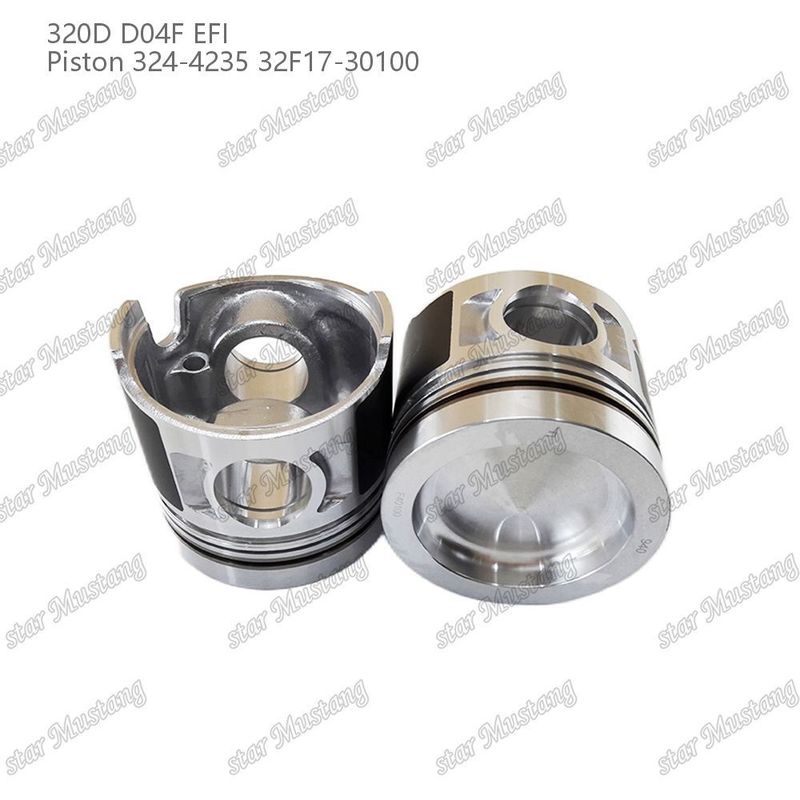 Piston 320D D04F EFI 324-4235 32F17-30100 Đối với các bộ phận động cơ diesel của Caterpillar
