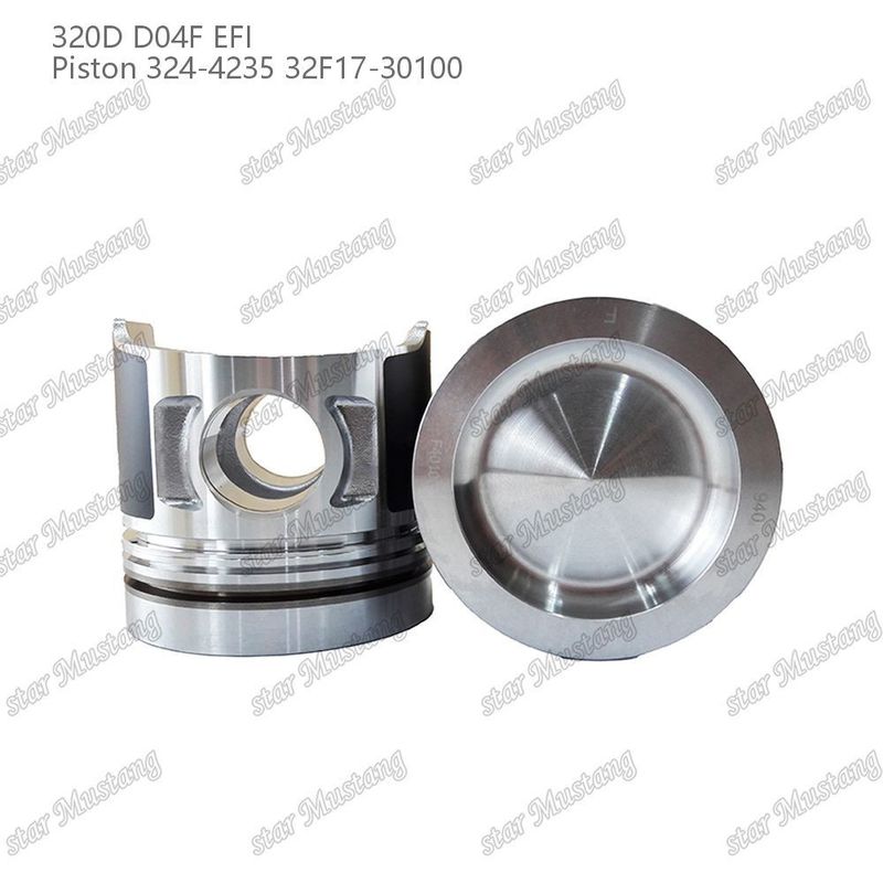 Piston 320D D04F EFI 324-4235 32F17-30100 Đối với các bộ phận động cơ diesel của Caterpillar