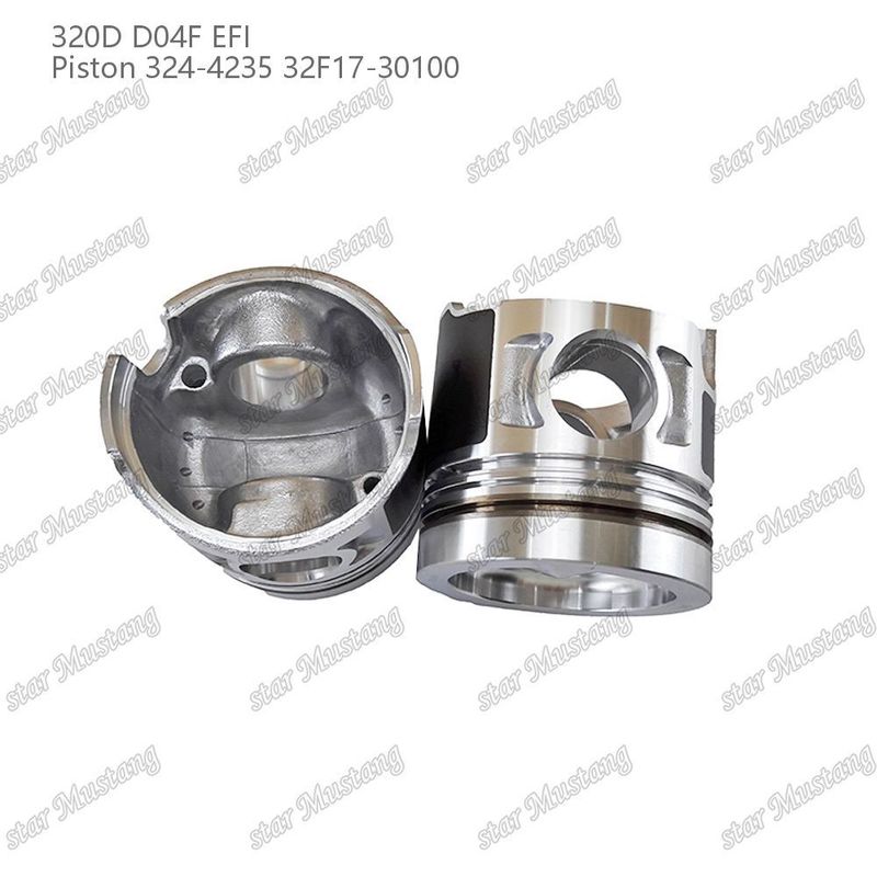 Piston 320D D04F EFI 324-4235 32F17-30100 Đối với các bộ phận động cơ diesel của Caterpillar