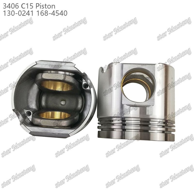 Động cơ diesel hiệu suất cao piston cho động cơ Caterpillar 3406 C15 piston 130-0241 168-4540