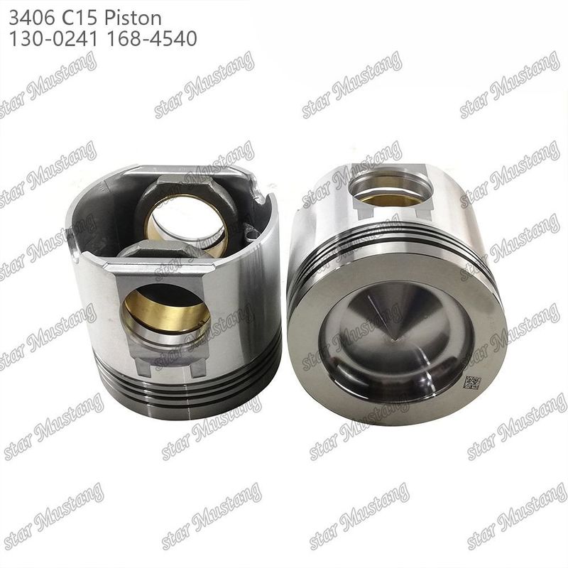 Động cơ diesel hiệu suất cao piston cho động cơ Caterpillar 3406 C15 piston 130-0241 168-4540