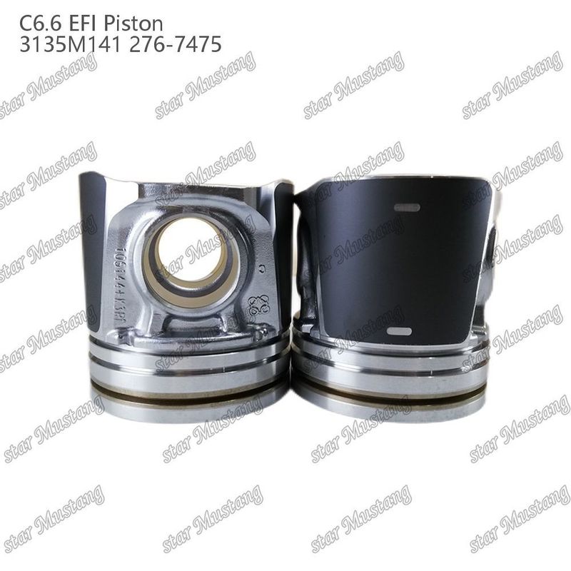 Piston C6.6 EFI 3135M141 276-7475 cho máy đào Perkins Caterpillar và thiết bị kỹ thuật