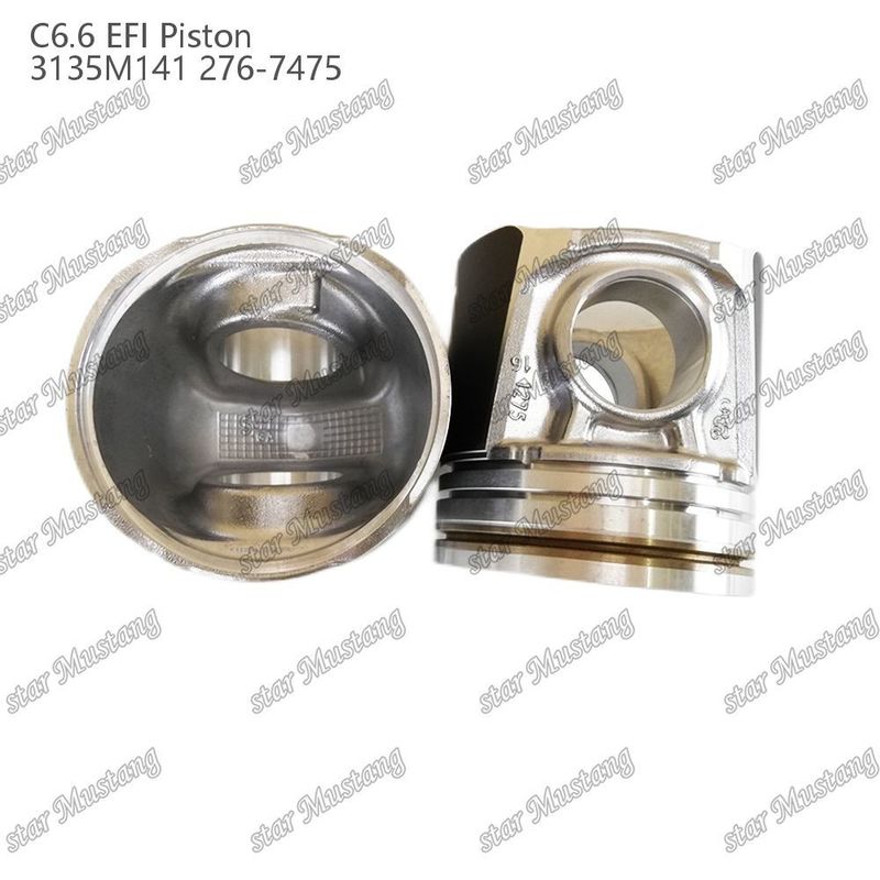 Piston C6.6 EFI 3135M141 276-7475 cho máy đào Perkins Caterpillar và thiết bị kỹ thuật