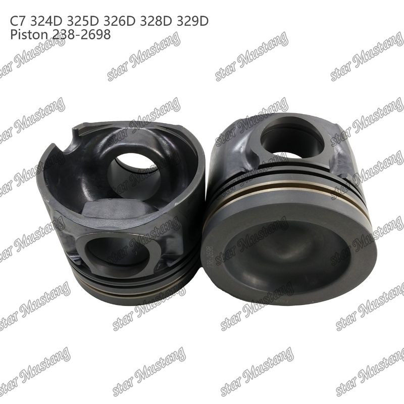 Piston C7 nhôm 324D 325D 326D 328D 329D 238-2698 Cho máy đào Caterpillar và thiết bị kỹ thuật