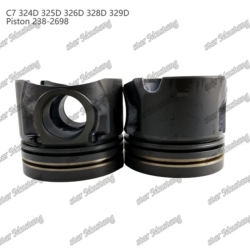Piston C7 nhôm 324D 325D 326D 328D 329D 238-2698 Cho máy đào Caterpillar và thiết bị kỹ thuật