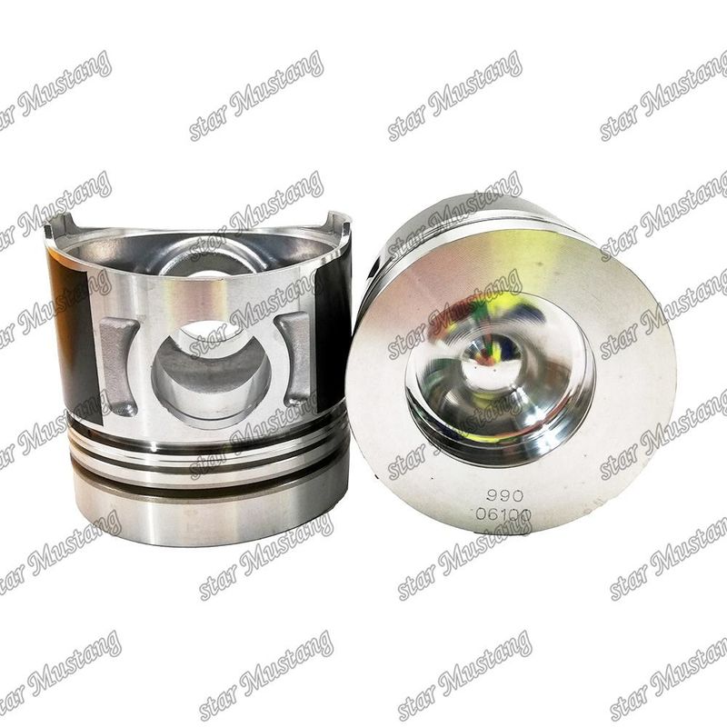 Piston S6K S6KT 3066 E320C Intercooling 58mm Phòng đốt 297-7753 Cho động cơ diesel Caterpillar Mitsubishi