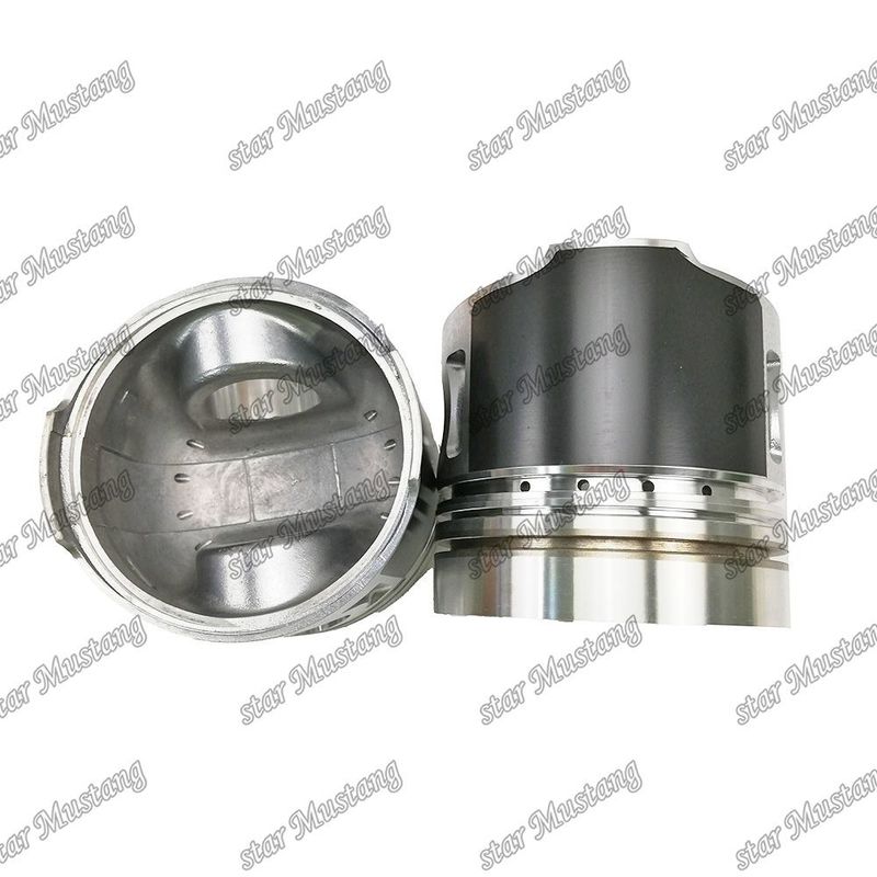 Piston S6K S6KT 3066 E320C Intercooling 58mm Phòng đốt 297-7753 Cho động cơ diesel Caterpillar Mitsubishi