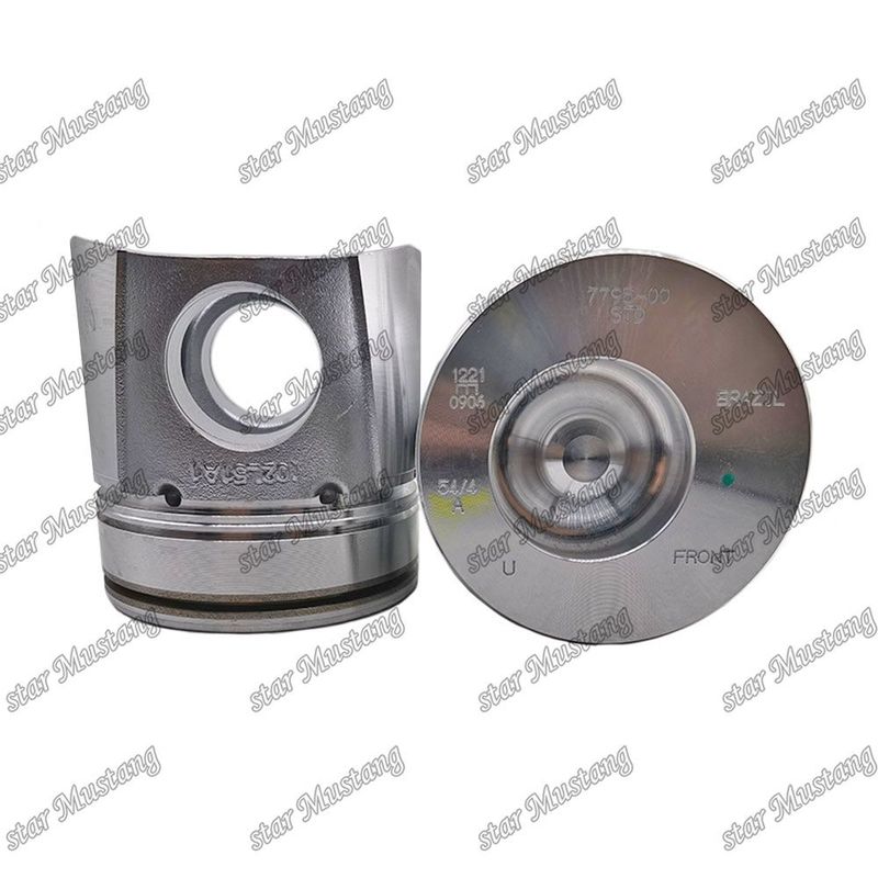 Piston 4BT 4D102 6BT 6BT5.9 6D102 Phòng đốt 50mm 6738-31-2110 6738-31-2111 3957795 3807795 Cho Cummins Komatsu
