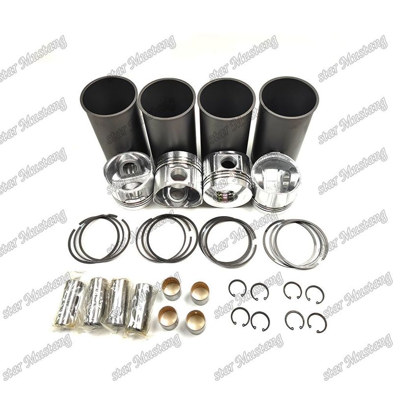 Đối với động cơ Cummins B3.3 E2170 Cylinder Liner Kit 4089143 C6204312170 4941138 Phần sửa chữa động cơ diesel cơ khí