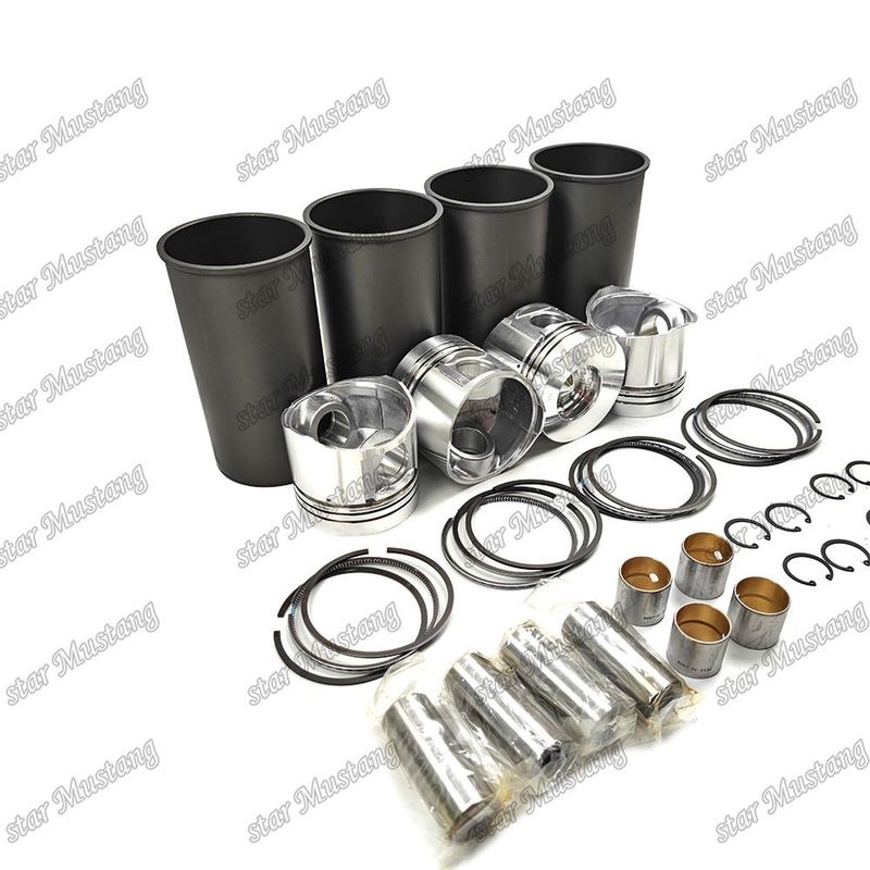 Đối với động cơ Cummins B3.3 E2170 Cylinder Liner Kit 4089143 C6204312170 4941138 Phần sửa chữa động cơ diesel cơ khí