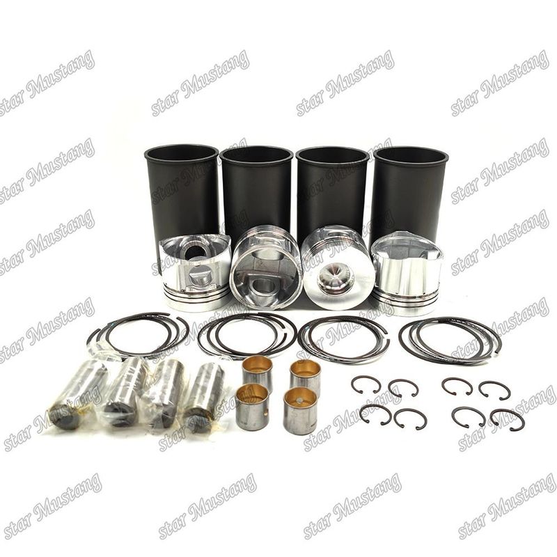 Đối với động cơ Cummins B3.3 E2170 Cylinder Liner Kit 4089143 C6204312170 4941138 Phần sửa chữa động cơ diesel cơ khí