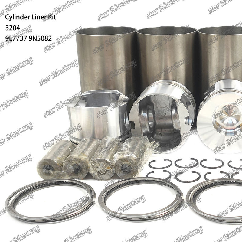 Đối với Caterpillar Engine 3204 Cylinder Liner Kit 9L7737 1W1661 9N5082 Phần sửa chữa động cơ diesel cơ khí