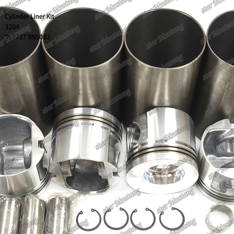 Đối với Caterpillar Engine 3204 Cylinder Liner Kit 9L7737 1W1661 9N5082 Phần sửa chữa động cơ diesel cơ khí