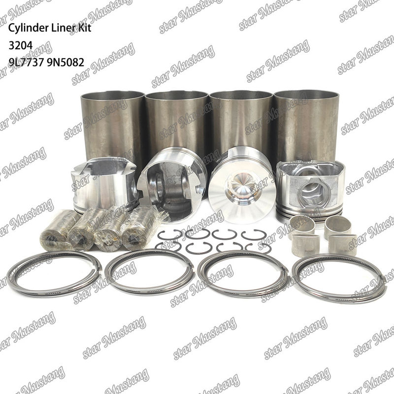Đối với Caterpillar Engine 3204 Cylinder Liner Kit 9L7737 1W1661 9N5082 Phần sửa chữa động cơ diesel cơ khí