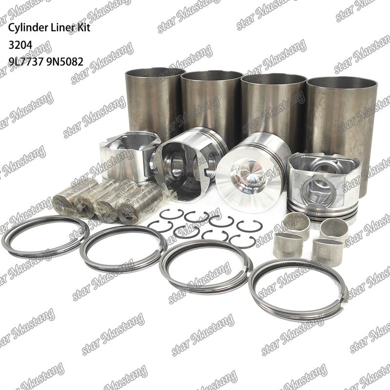 Đối với Caterpillar Engine 3204 Cylinder Liner Kit 9L7737 1W1661 9N5082 Phần sửa chữa động cơ diesel cơ khí