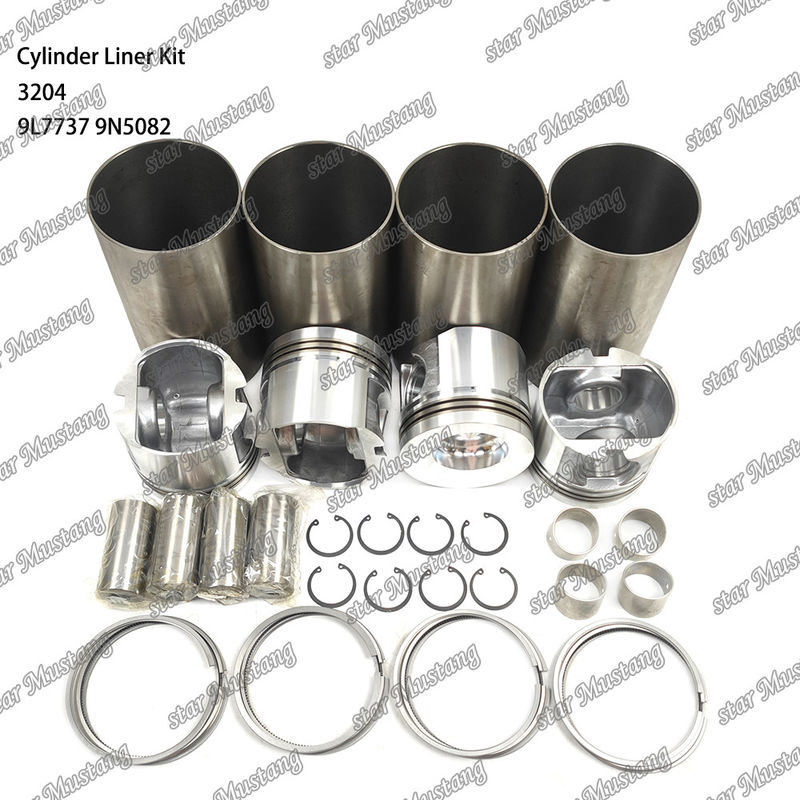 Đối với Caterpillar Engine 3204 Cylinder Liner Kit 9L7737 1W1661 9N5082 Phần sửa chữa động cơ diesel cơ khí