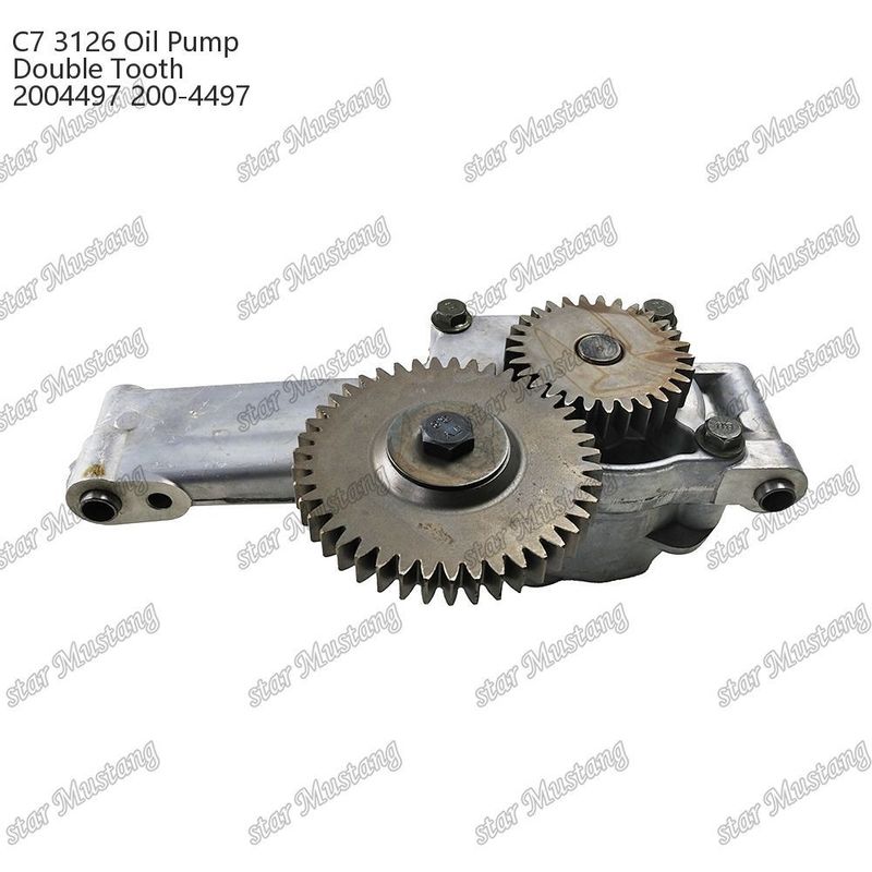 Máy bơm dầu C7 3126 Double Gear 2004497 200-4497 Đối với CATERPILLAR Phụ tùng sửa chữa động cơ diesel