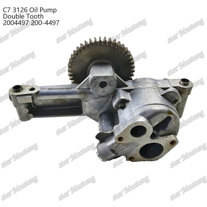 Máy bơm dầu C7 3126 Double Gear 2004497 200-4497 Đối với CATERPILLAR Phụ tùng sửa chữa động cơ diesel