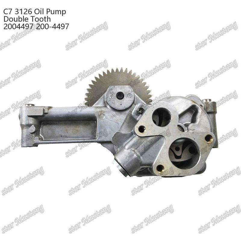 Máy bơm dầu C7 3126 Double Gear 2004497 200-4497 Đối với CATERPILLAR Phụ tùng sửa chữa động cơ diesel