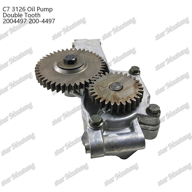 Máy bơm dầu C7 3126 Double Gear 2004497 200-4497 Đối với CATERPILLAR Phụ tùng sửa chữa động cơ diesel