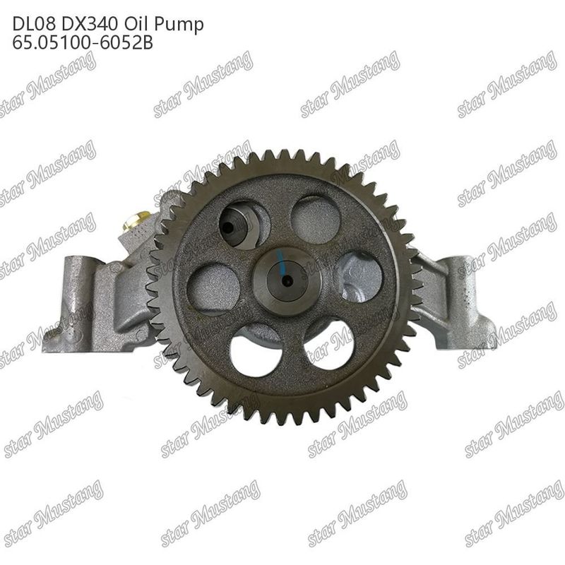 DL08 DX340 Máy bơm dầu 65.05100-6052B Đối với phụ tùng động cơ Doosan Daewoo