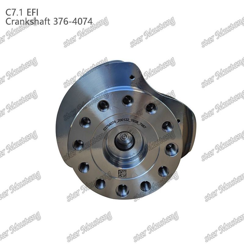 Crankshaft C7.1 thép rèn 376-4074 Tiện tử phun điện cho Caterpillar Diesel Engine