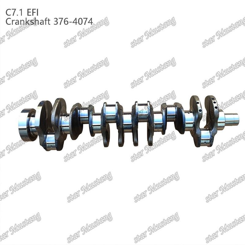 Crankshaft C7.1 thép rèn 376-4074 Tiện tử phun điện cho Caterpillar Diesel Engine