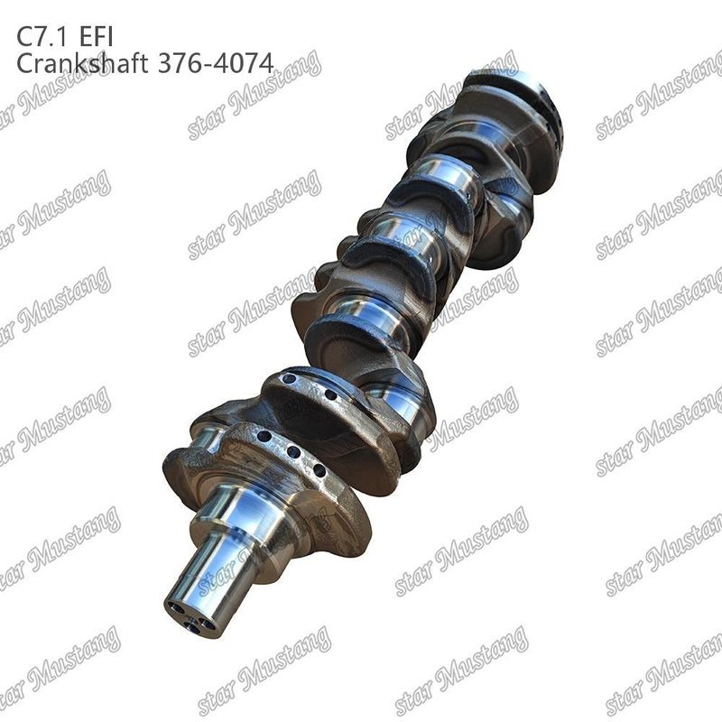 Crankshaft C7.1 thép rèn 376-4074 Tiện tử phun điện cho Caterpillar Diesel Engine